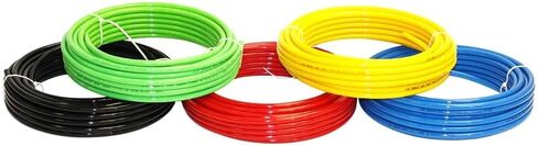 Mytee Products 3/16" OD x 50' SAE J844 Black Nylon Air Brake Tubing DOT Approved - Pneumatic Nylon Air Line Hose for Air Brake System in Saudi Arabia