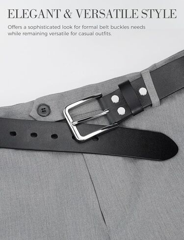 1.5 inch Belt Buckle-Single Prong Square Replacement Buckle for Formal & Casual Belt in Saudi Arabia