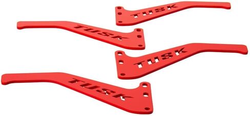 TUSK Door Latch Handles Red for Can-Am Maverick X3 Max Turbo R 64 Inch 2017-2019 in Saudi Arabia
