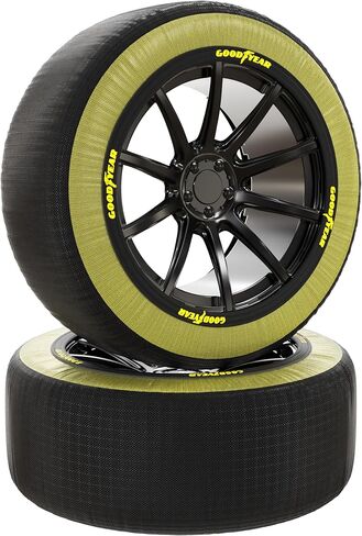 Goodyear Grip Textile Traction for Optimal Tire Grip in Snow and Ice. Global Leader in Tire Socks. Durable Multi-Season Reuse. Easy to Install Snow Socks for Emergency and Preventative Winter Safety. in Saudi Arabia