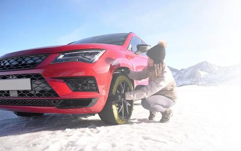 Goodyear Grip Textile Traction for Optimal Tire Grip in Snow and Ice. Global Leader in Tire Socks. Durable Multi-Season Reuse. Easy to Install Snow Socks for Emergency and Preventative Winter Safety. in Saudi Arabia