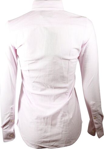 Polo Ralph Lauren Womens Knit Oxford Shirt (X-Large, Blue) in Saudi Arabia