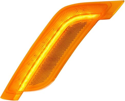 United Pacific 36395 Turn Signal Light, LH, 12 Amber LED/Amber Lens, for 2014-2019 Peterbilt 579/2011-2019 Peterbilt 587 in Saudi Arabia
