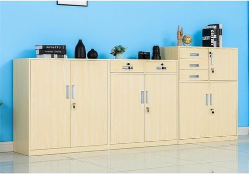 File Cabinet Office File Cabinet with Lock File Information Storage Cabinet 1mm Thickness Iron Cabinet Home Balcony Tool Storage Cabinet Office Storage Cabinet(White) in Saudi Arabia