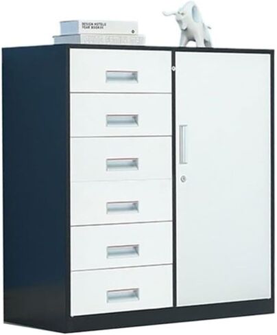 Office File Organizer for Home & Work, Lockable Filing Cabinet for Paper, Books, Supplies, Compact, Movable & Multifunctional (Multi Color) in Saudi Arabia