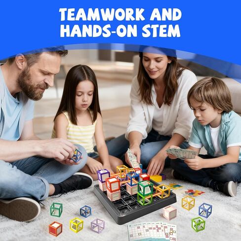 Laser Maze Reasoning Game STEM Toys for 8-13 Year Old Kids Reasoning Laser Game with 60 Challenge Levels Puzzle Games Learning Education Toys Board Thinking Logic Games Ideal Christmas Easter Gift in Saudi Arabia
