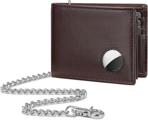 KLOMORE AirTag Wallet for Men (Airtag Not Included), Slim Mens Wallets with Money Clip RFID Blocking Card Holder Credit Card Holder Minimalist Wallet in Saudi Arabia
