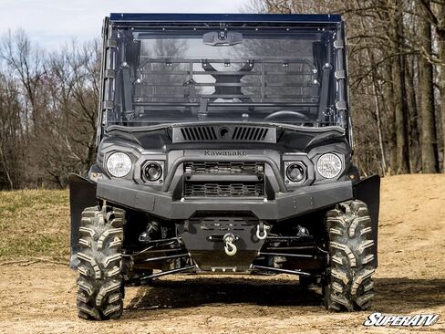 زجاج أمامي كامل مقاوم للخدش من SuperATV متوافق مع Kawasaki Mule Pro in Saudi Arabia