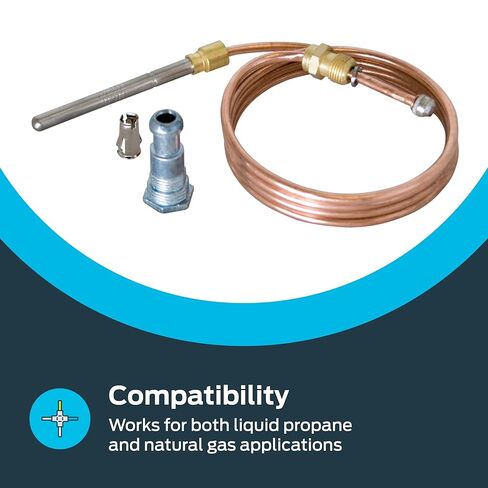 ايستمان 60035 مزدوج حراري، طول 18 بوصة، نحاسي in Kuwait