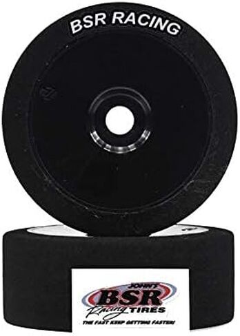1/8 Buggy Purple Foam Tire Compound Black Dish Rim (2) BSRC8034-B in Saudi Arabia