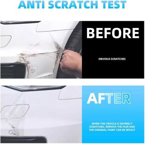 for 2025-2026 Tesla ModelYJuniper Body 8.5MIL TPU PPF Transparent Front Bumper Cover Fender Head Part HD Scratch External Accessories (Transparent) pre-Cut Paint Protective Film in Saudi Arabia