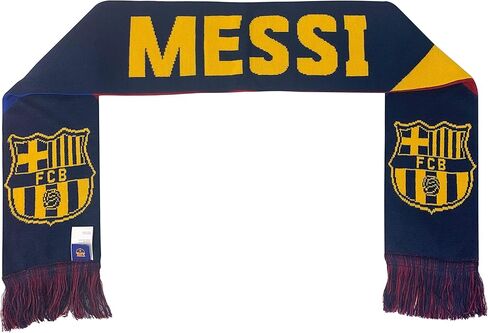 وشاح الفريق ذو الوجهين من Icon Sports Spanish Primera Liga Barcelona للجنسين، كحلي، مقاس واحد (FCB17SC) in Kuwait