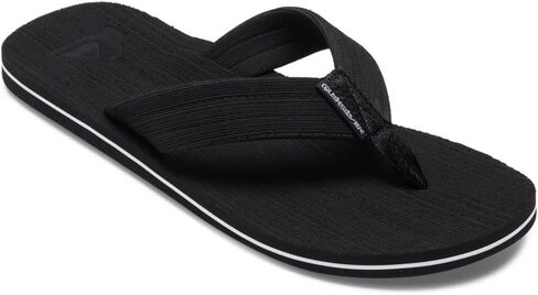 Quiksilver Men's Molokai Layback Textured Flip Flop Sandals in Kuwait