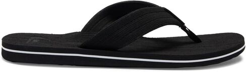 Quiksilver Men's Molokai Layback Textured Flip Flop Sandals in Kuwait