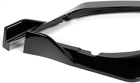 Stay-Tuned, 9PCS ABS STP-Style Front Bumper Lip Spoiler Body Kit + Universal 86" x 4" Side Skirts, Compatible with 2021-2024 Toyota Camry SE XSE Model Only, Exterior Accessory (Painted Black) in Saudi Arabia