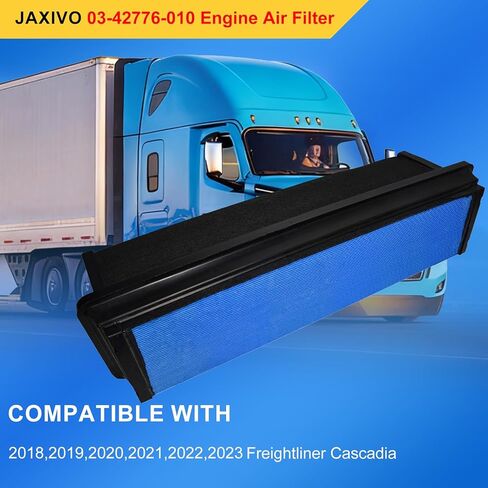 03-42776-010 Engine Air Filter Compatible With 2018-2023 Freightliner Cascadia Replaces 0342776010,997879,91559,TR504-EF,P628541 in Kuwait