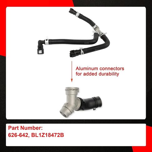 626-642 منفذ تجميع خرطوم سخان HVAC متوافق مع Ford Expedition Lincoln Navigator 2011-2014 5.4L V8 استبدال BL1Z18472B in Saudi Arabia