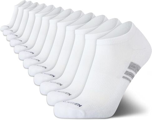 Van Heusen Mens Socks - Low Cut No Show Athletic Performance Ankle Sock Liners (12 Pack) in Kuwait