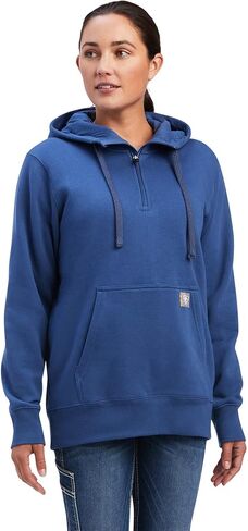 ARIAT Women's Rebar Skill Set 1/2 Zip Hoodie in Saudi Arabia