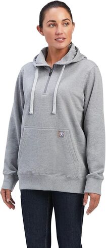 ARIAT Women's Rebar Skill Set 1/2 Zip Hoodie in Saudi Arabia
