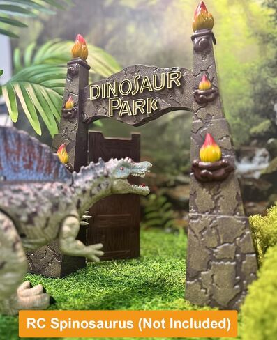 Large Dinosaur Park Gate Dino Nest of Eggs Realistic Dinosaur Toys for Kids 3-5 5-7 Jurassic World Dinosaur Figures Tyrannosaurus Play Set for Kids Toddler Boys Girls in Saudi Arabia