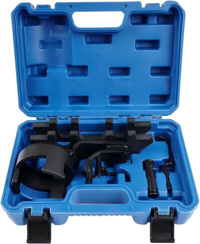 303-1633 303-1655 Camshaft Alignment Tool Vibration Damper Pulley Holder Roller, Roller Rocker Follower Remove Install Timing Tool Kit Replacement for Ford F-150 Lincoln Navigator 3.5L V6 in Saudi Arabia