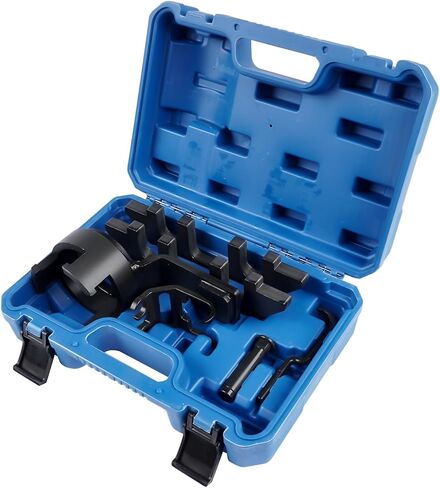 303-1633 303-1655 Camshaft Alignment Tool Vibration Damper Pulley Holder Roller, Roller Rocker Follower Remove Install Timing Tool Kit Replacement for Ford F-150 Lincoln Navigator 3.5L V6 in Saudi Arabia