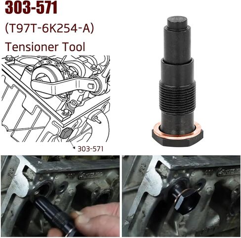 Camshaft Timing Tool Kit Compatible with Ford Land Rover Explorer Mustang Ranger Mercury Mountaineer Mazda 4.0L 4015CC SOHC V6 8 Pieces in Saudi Arabia
