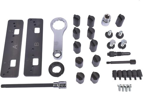 مجموعة أدوات توقيت عمود الحدبات للمحرك EA839 T40331 لاستبدال Audi A4 Porsche 2.9T 3.0T النسخة الهجينة T90002 أداة قفل عمود الحدبات in Saudi Arabia