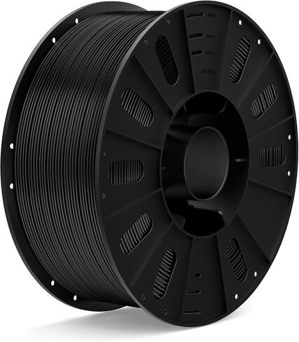 ELEGOO Rapid PETG Filament 1.75 مم أسود 2 كجم، سرعة عالية 30-600 مم/ثانية دقة أبعاد الطابعة ثلاثية الأبعاد +/- 0.02 مم، بكرة من الورق المقوى 1 كجم (2.2 رطل) تناسب معظم طابعات FDM ثلاثية الأبعاد in Kuwait
