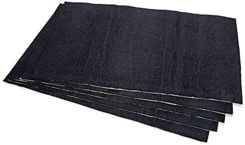 Eastwood X-Mat 5 PC 31.5x18x1/8 بوصة 19.7 قدم مربع منخفض الصوت كثيف الاهتزاز مخفض الحرارة رغوة غطاء الرأس المواد المدعومة in Saudi Arabia