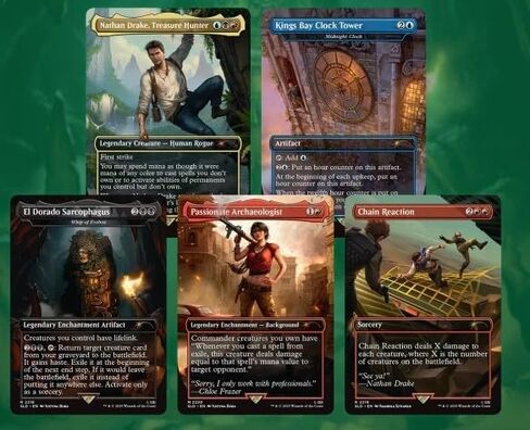 Magic the Gathering Secret Lair x Uncharted (Foil) in Saudi Arabia