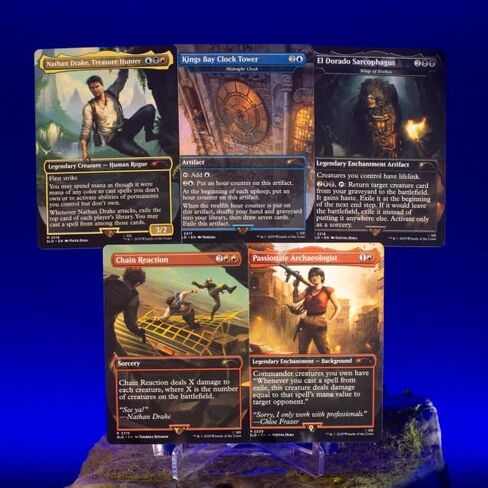 Magic the Gathering Secret Lair x Uncharted (Foil) in Saudi Arabia