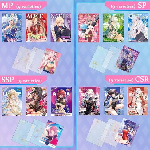 سلسلة KUPAIDE MEIKA، بطاقات قابلة للجمع من Goddess Tale، بطاقة Waifu Card Anime Game، صندوق معزز لبطاقات الشخصيات (مستفيدة من الهدايا) in Kuwait