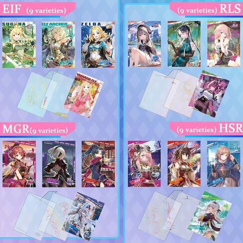 سلسلة KUPAIDE MEIKA، بطاقات قابلة للجمع من Goddess Tale، بطاقة Waifu Card Anime Game، صندوق معزز لبطاقات الشخصيات (مستفيدة من الهدايا) in Kuwait