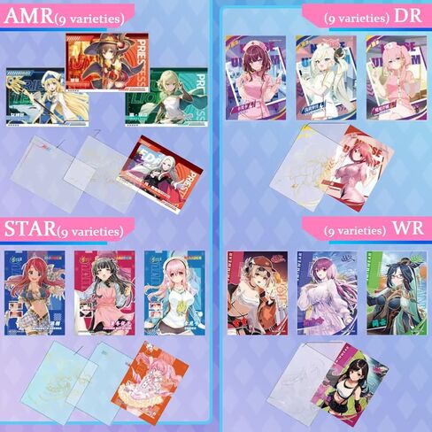 سلسلة KUPAIDE MEIKA، بطاقات قابلة للجمع من Goddess Tale، بطاقة Waifu Card Anime Game، صندوق معزز لبطاقات الشخصيات (مستفيدة من الهدايا) in Kuwait