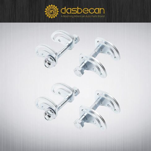 Dasbecan K100026 Alignment Caster Camber Bolt Adjusting Kit Fit for Chevy Siverado Suburban Tahoe Express GMC Savana Yukon 45K5012, 545-510,MS50067 Allows +/- 1.5 Degree in Saudi Arabia