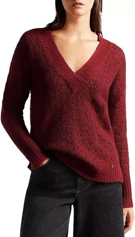 Ted Baker Jackeiy V-Neck Sweater in Saudi Arabia