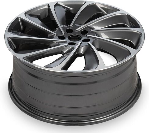 For 2019-2024 Lincoln Nautilus 21 Inch Machined Face with Gloss Charcoal Inlay Rim - OE Direct Replacement - Road Ready Car Wheel in Saudi Arabia