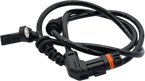 2Pcs Front Left and Right Abs Wheel Speed Sensor Compatible with Mercedes Benz C300 C350 C63 Amg Glk250 Glk350 2049053105 Als2760 4Matic Includes Abs Wheel Speed Sensor Wire Harness; 12 13 14 15 in Saudi Arabia