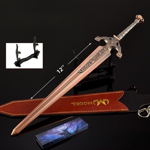 Superbuybox Game Elden Ring DLC Nightreign 12''30cm Ordovis's Greatsword Giftbox Martial Arts Game Collection Gift Desk Decor w/Display Stand in Saudi Arabia