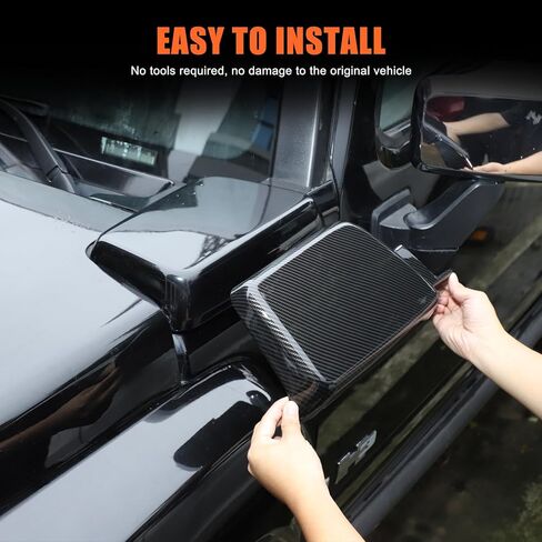 أغطية فتحات غطاء فتحة دخول الهواء الجانبية إطار قولبة من الكروم متوافق مع Hummer H3 2005-2009، غطاء فتحة فتحة دخول الهواء الجانبية لغطاء السيارة، ABS in Saudi Arabia