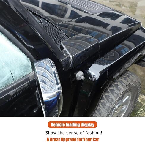 أغطية فتحات غطاء فتحة دخول الهواء الجانبية إطار قولبة من الكروم متوافق مع Hummer H3 2005-2009، غطاء فتحة فتحة دخول الهواء الجانبية لغطاء السيارة، ABS in Saudi Arabia