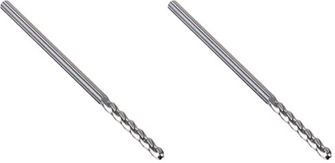 Kodiak Cutting Tools KCT138334 USA Made Solid Carbide End Mill, Extra Long, 4 Flute, 1/8" Shank, 1" Length of Cut, 3" Overall Length, 1/8" Diameter in Saudi Arabia