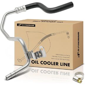 A-Premium Auxiliary Cooler Outlet Automatic Transmission Oil Cooler Line Hose Assembly Compatible with Ford F-150 2011-2014, Expedition 2015-2017 & Lincoln Navigator 2015-2017 in Kuwait