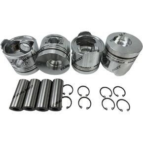 4 PC Piston Suitable for Mitsubishi Engine Part S4F in Saudi Arabia