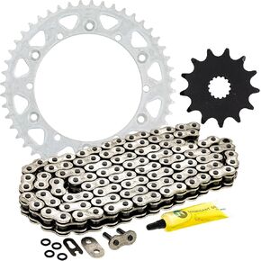 NICHE Drive Sprocket Chain Combo for Yamaha 1997-1998 YZ125 Front 13 Rear 48 Tooth 520V O-Ring 112 Links in Saudi Arabia