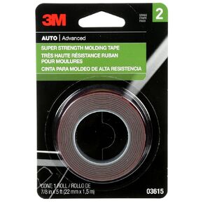 شريط قولبة فائق القوة 3M، 03615، 7/8 بوصة × 5 قدم in Kuwait