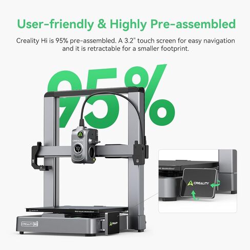Creality Ender 3 V3 KE 3D Printer with 500mm/s High-Speed Printing, Advanced Sprite Direct Extruder, X-axis Linear Rail, Smart Creality OS, Print Volume 8.66 x 8.66 x 9.44 Inch in Saudi Arabia