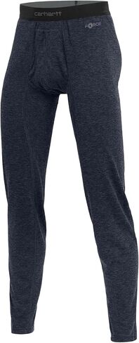 Carhartt mens Force Midweight Thermal Pant Base Layer Bottom, Burnt Olive Heather, Medium US in Kuwait